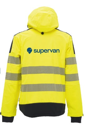 Veste Supervan - Softshell imperméable et respirant - Haute visibilité